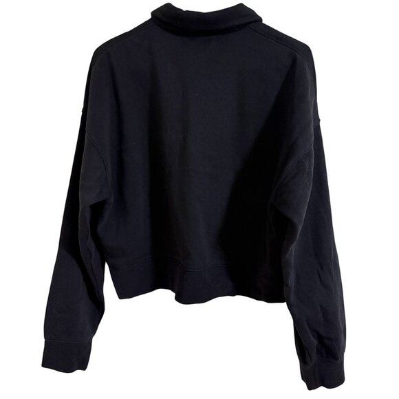 Calvin Klein Archive Logo Fleece Quarter Zip Polo Sweatshirt - Picture 6 of 9